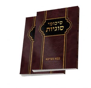 סיכומי סוגיות סט 2 החוברות